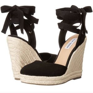 Barre Espadrille Wedges by Steve Madden